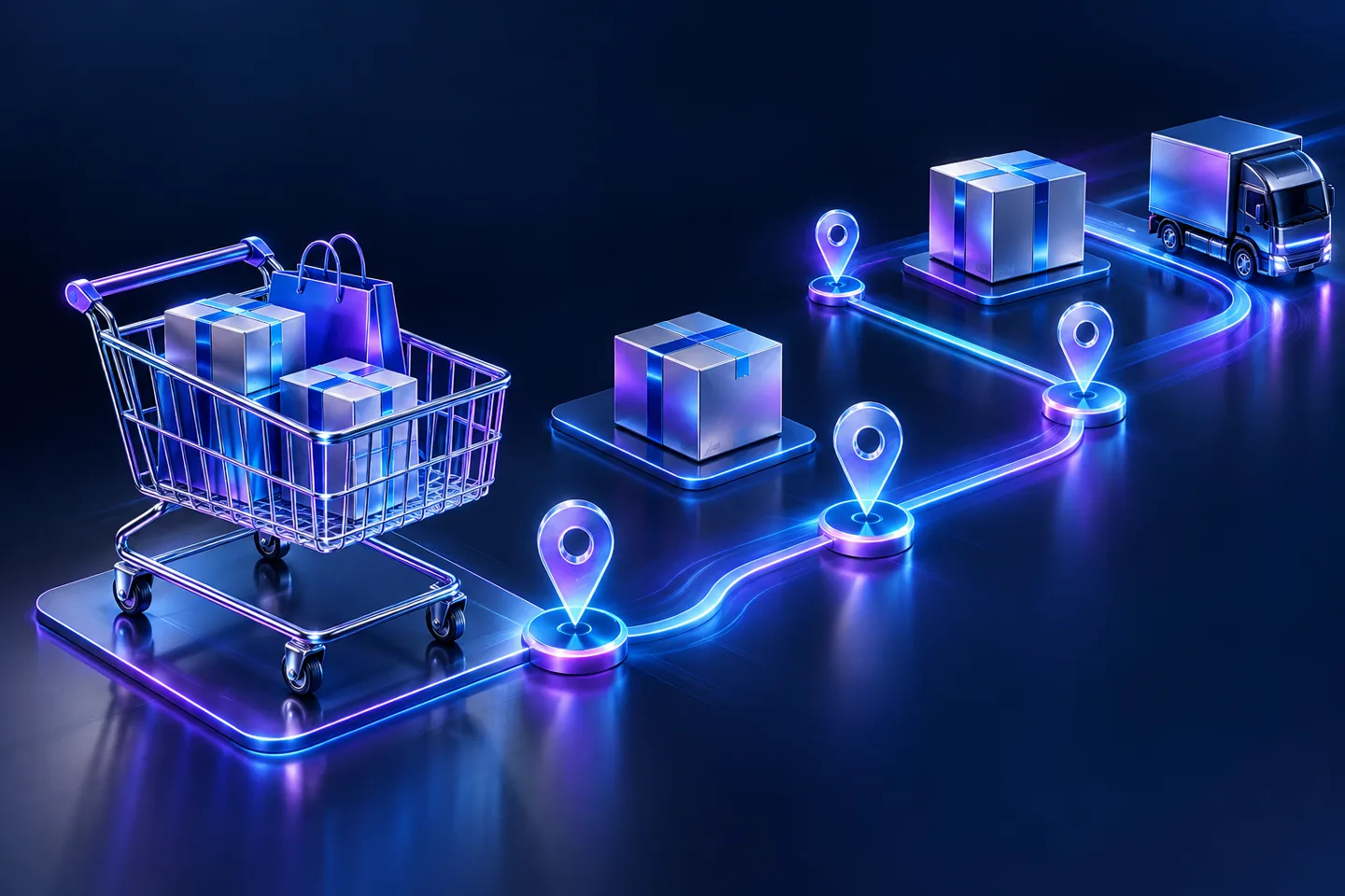 Illustration : chatbot e commerce service client